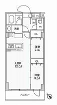 ドゥーエ曳舟 509 ｜ 東京都墨田区東向島３丁目（賃貸マンション2LDK・5階・40.92㎡） その2