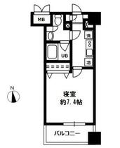 レジディア四谷三丁目 511 ｜ 東京都新宿区荒木町（賃貸マンション1K・5階・23.72㎡） その2