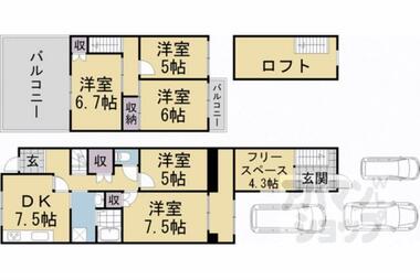 間取り：226076741872