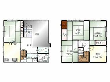 間取り：217001231887