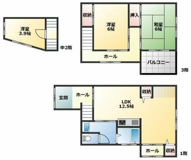 間取り：227100885540