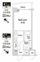 プライムアーバン田園調布南 106 ｜ 東京都大田区田園調布南（賃貸マンション1K・1階・22.89㎡） その2