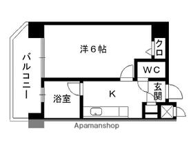 ＧＲＯＷＴＨ　ＳＩ　清水  ｜ 福岡県北九州市小倉北区清水４丁目（賃貸マンション1K・7階・19.35㎡） その2