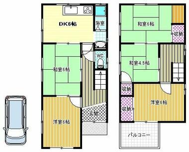 間取り：227104280564