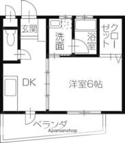 プレベール北村 102 ｜ 徳島県吉野川市鴨島町鴨島（賃貸マンション1DK・1階・28.98㎡） その2