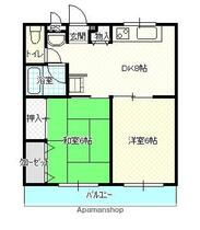 カーサレスピーロ 103 ｜ 徳島県阿波市吉野町五条字北原（賃貸アパート2DK・1階・50.00㎡） その2