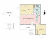 ベルメゾン中村橋ノース　ＮＷのイメージ