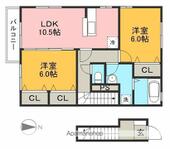 ボヌールＫ　Ｂ棟のイメージ