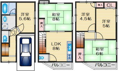 間取り：227104323715