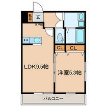 千葉県船橋市湊町３丁目（賃貸アパート1LDK・3階・36.05㎡） その2