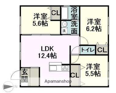 間取り：243008769525