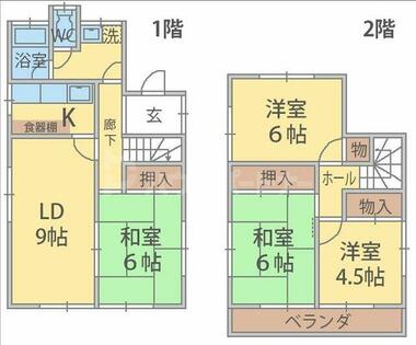 間取り：212052557410