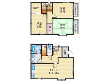 間取り：227104380065
