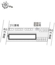 レオパレスイースト文京 210 ｜ 福井県福井市文京１丁目（賃貸アパート1K・2階・21.81㎡） その3