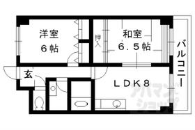 京都府京都市伏見区深草フチ町（賃貸マンション2DK・2階・48.60㎡） その2
