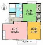 ハイツ足達Ｃ棟のイメージ