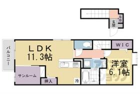 京都府京都市伏見区深草僧坊町（賃貸アパート1LDK・2階・50.74㎡） その2