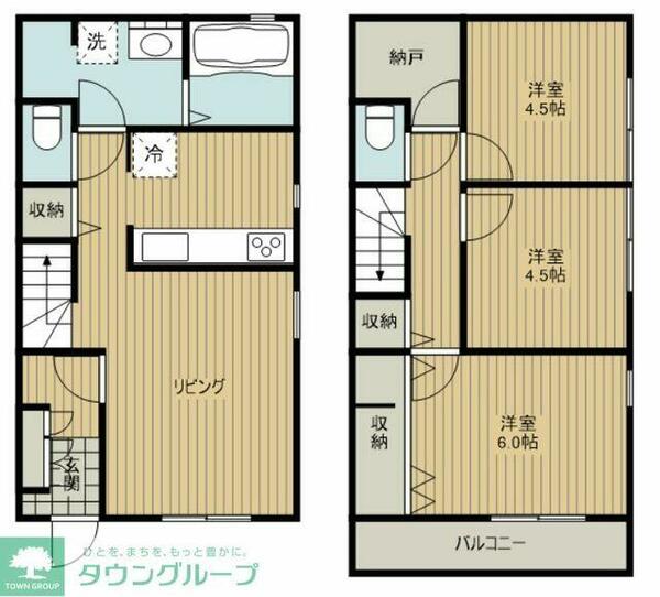 detached 埼玉県入間市大字野田
地図を見る