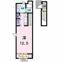 グランデ・プリムラⅠ 206 ｜ 愛媛県松山市竹原２丁目（賃貸アパート1R・2階・35.98㎡） その2