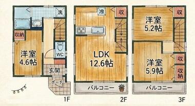 間取り：211064409059