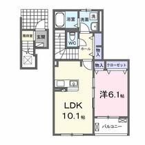 メゾン・サクラメントサウス 202 ｜ 愛媛県松山市南江戸１丁目（賃貸アパート1LDK・2階・45.41㎡） その2