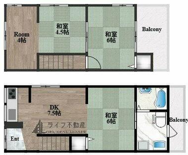 間取り：227093037124