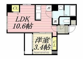 ベルテ千葉中央  ｜ 千葉県千葉市中央区中央２丁目（賃貸マンション1LDK・10階・32.50㎡） その2