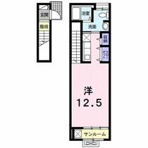 ジュネス　華 202 ｜ 愛媛県松山市辻町（賃貸アパート1R・2階・35.98㎡） その2