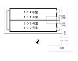 ルミエール洗足 202 ｜ 東京都目黒区洗足１丁目（賃貸アパート1K・2階・30.12㎡） その3