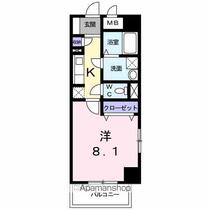 東京都昭島市松原町４丁目（賃貸マンション1K・3階・28.58㎡） その2