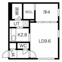 Ｌｅ　ｐｌｕｓ（ルプリュス） 102 ｜ 北海道札幌市豊平区平岸三条１０丁目（賃貸マンション1LDK・1階・34.97㎡） その2