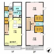 メゾン・シュシュ　Ⅰ 101 ｜ 千葉県流山市市野谷（賃貸テラスハウス2LDK・--・65.59㎡） その2