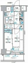 メインステージ南砂町 804 ｜ 東京都江東区南砂１丁目（賃貸マンション2K・8階・25.41㎡） その2