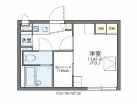 レオパレスＭＡＳＵＤＡⅢ 203 ｜ 千葉県柏市高田（賃貸アパート1K・2階・19.87㎡） その2