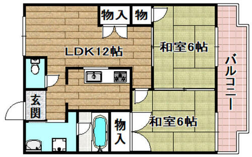 サンバースト山崎_間取り_0
