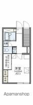 レオパレスＣａｒｍｉｎａ 103 ｜ 東京都小平市大沼町２丁目（賃貸アパート1K・1階・23.72㎡） その2