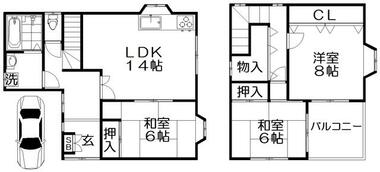 間取り：227104074979