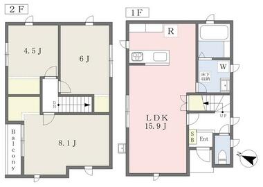 間取り：211063295400