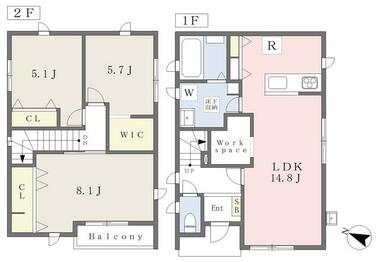 間取り：211063295405