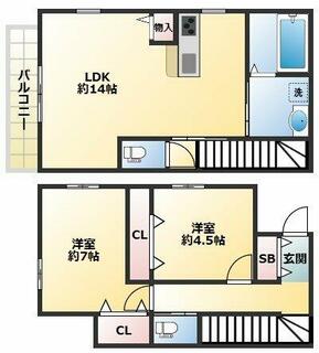 間取り：227102551533