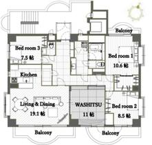 間取り：213142212021