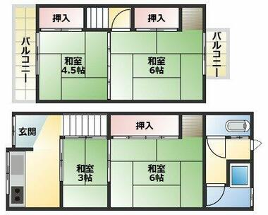 間取り：227100976828