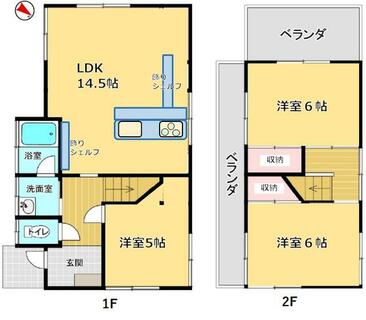 間取り：212057551662