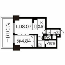 ＭＯＤＥＮＡ　ＦＩＮＥＳＴ　（モデナ　フィネスト） 1006 ｜ 北海道札幌市中央区南五条東２丁目（賃貸マンション1LDK・10階・37.00㎡） その2