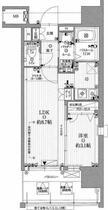 グランフォーレプライム大手門 1306 ｜ 福岡県福岡市中央区大手門２丁目（賃貸マンション1LDK・13階・29.56㎡） その2