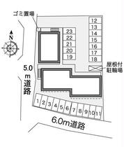 レオパレスメルベーユ 201 ｜ 群馬県前橋市下新田町（賃貸アパート1LDK・2階・48.44㎡） その3