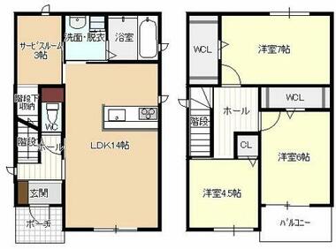 間取り：223039554467