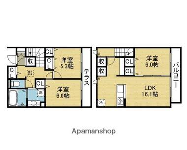 間取り：227103425648