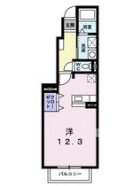 ミルトソレイユ 101 ｜ 愛媛県松山市畑寺４丁目（賃貸アパート1R・1階・33.15㎡） その2