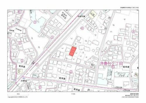 detached 茨城県取手市井野台２丁目